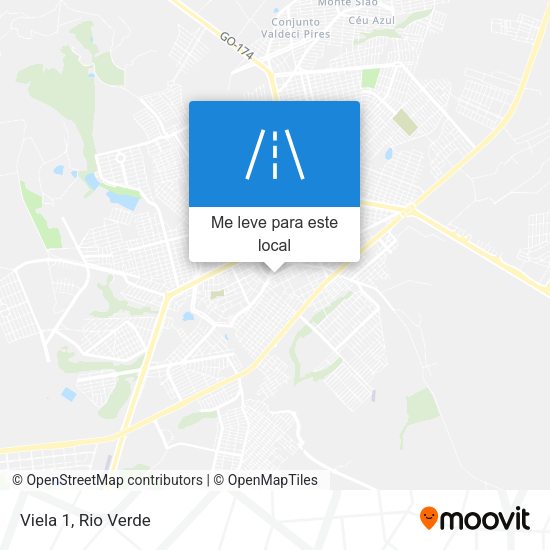 Viela 1 mapa