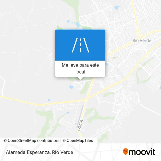 Alameda Esperanza mapa