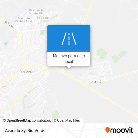 Avenida Zy mapa