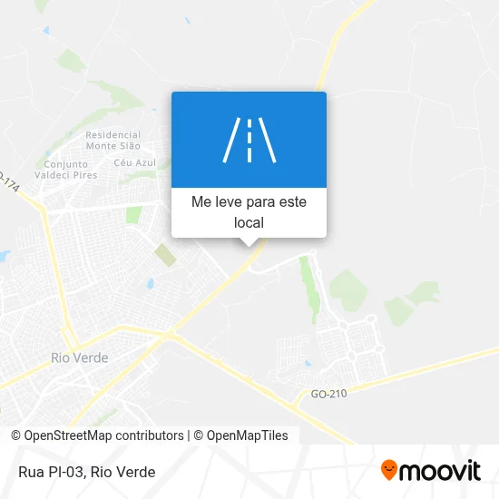 Rua Pl-03 mapa