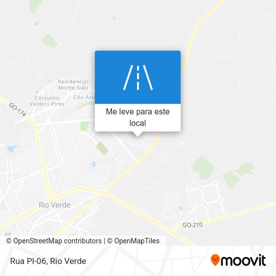 Rua Pl-06 mapa