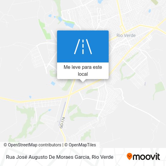Rua José Augusto De Moraes Garcia mapa