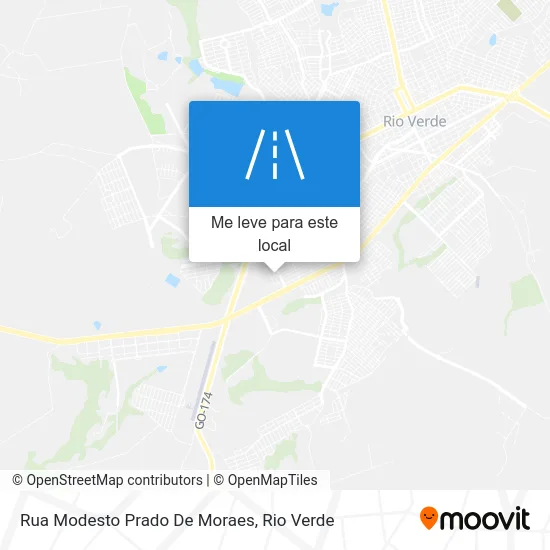 Rua Modesto Prado De Moraes mapa