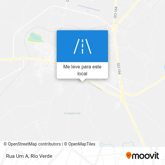 Rua Um A mapa