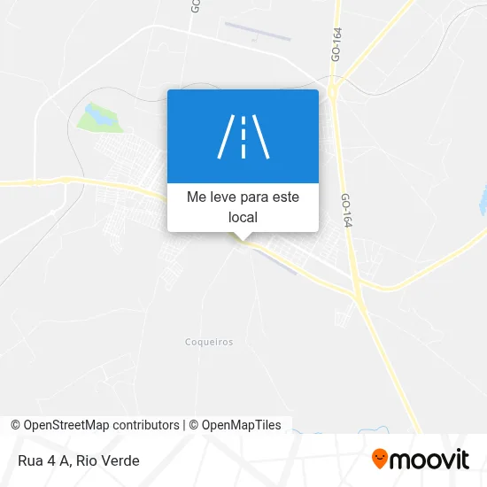 Rua 4 A mapa