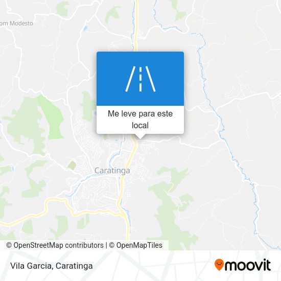 Vila Garcia mapa