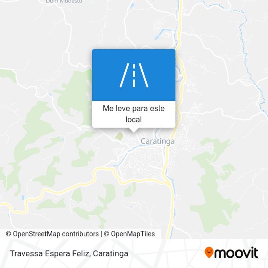 Travessa Espera Feliz mapa
