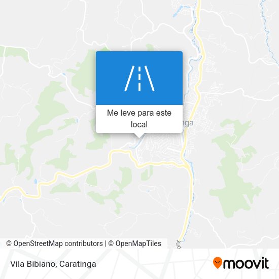 Vila Bibiano mapa