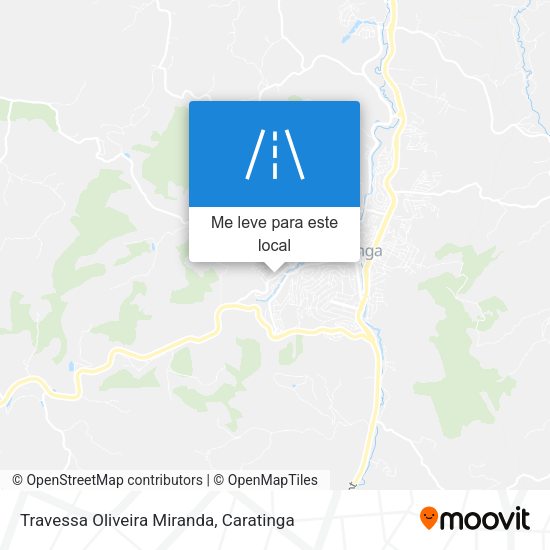 Travessa Oliveira Miranda mapa