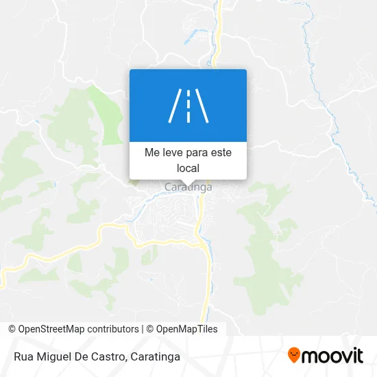 Rua Miguel De Castro mapa