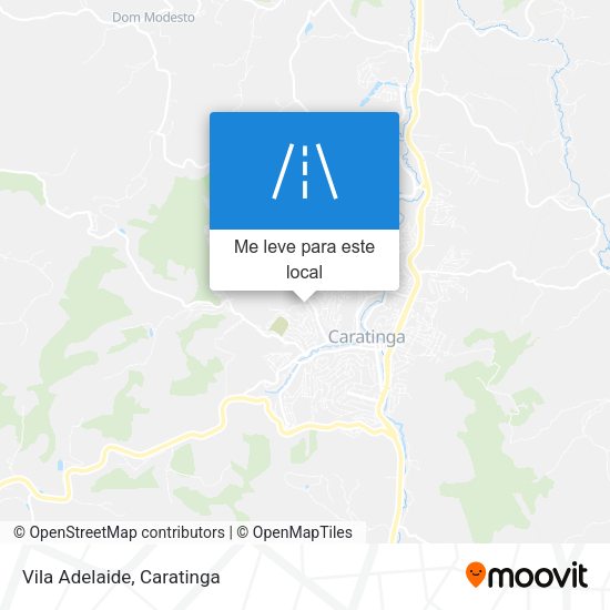 Vila Adelaide mapa