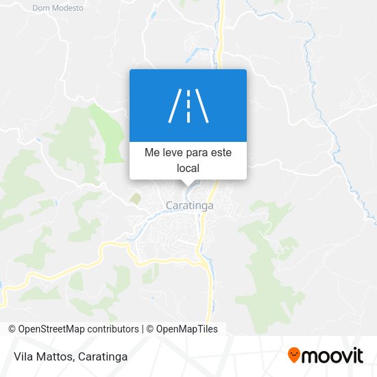 Vila Mattos mapa