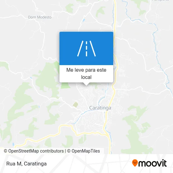 Rua M mapa