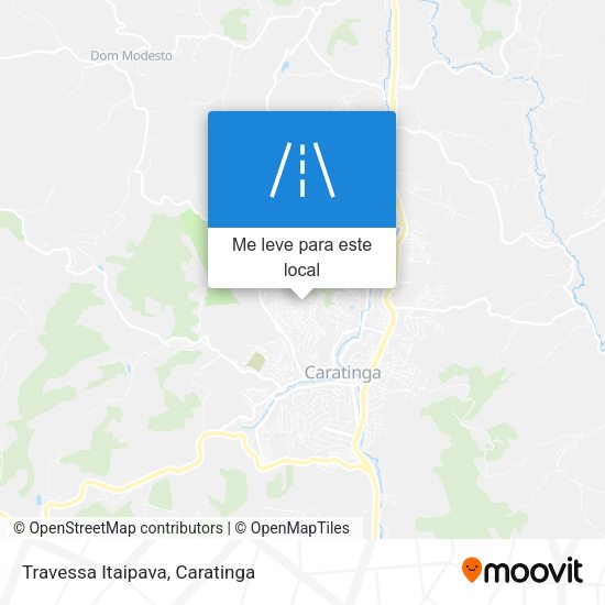 Travessa Itaipava mapa