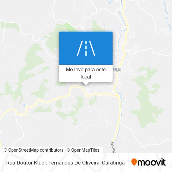 Rua Doutor Kluck Fernandes De Oliveira mapa