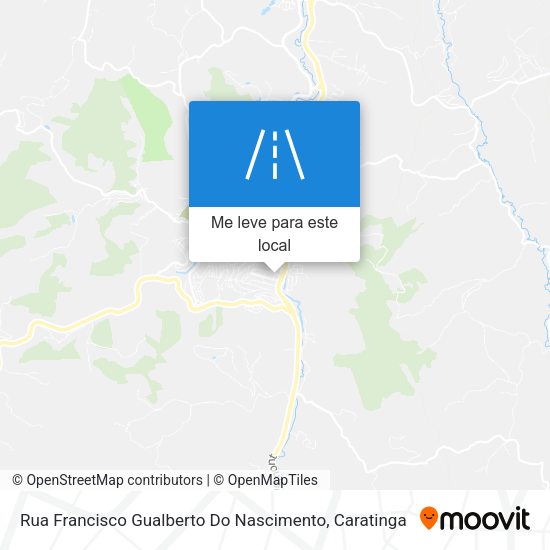 Rua Francisco Gualberto Do Nascimento mapa