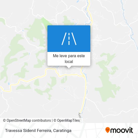 Travessa Sidenil Ferreira mapa