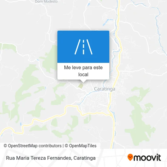 Rua Maria Tereza Fernandes mapa