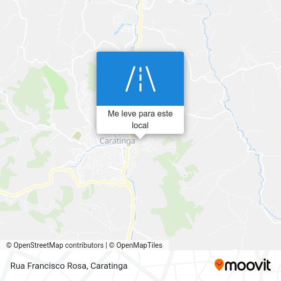 Rua Francisco Rosa mapa