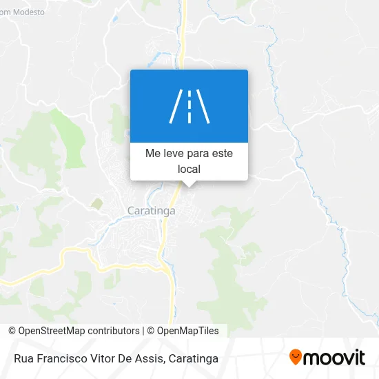 Rua Francisco Vitor De Assis mapa