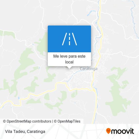 Vila Tadeu mapa