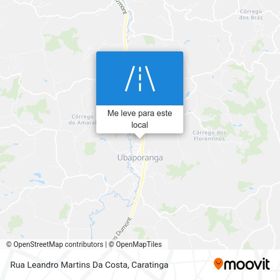 Rua Leandro Martins Da Costa mapa