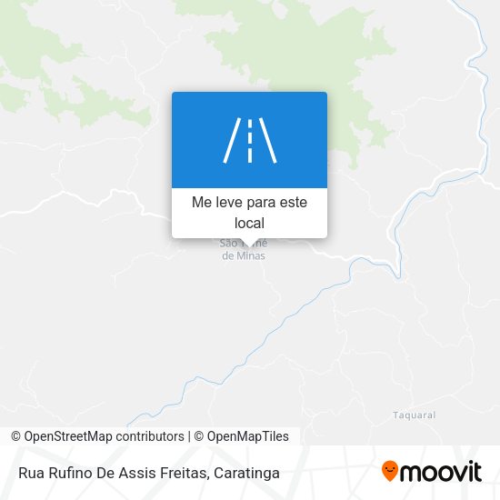 Rua Rufino De Assis Freitas mapa