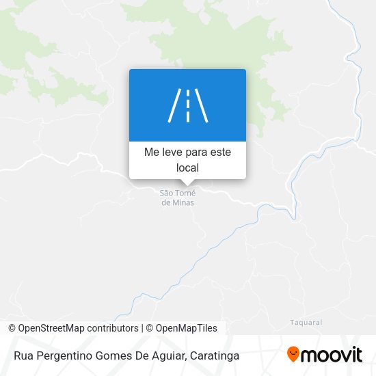 Rua Pergentino Gomes De Aguiar mapa