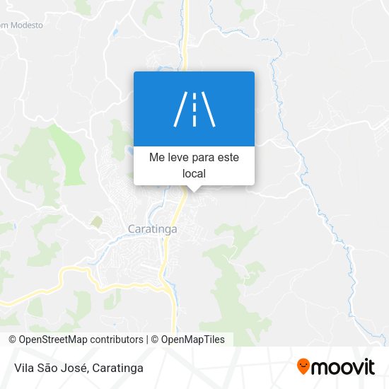 Vila São José mapa