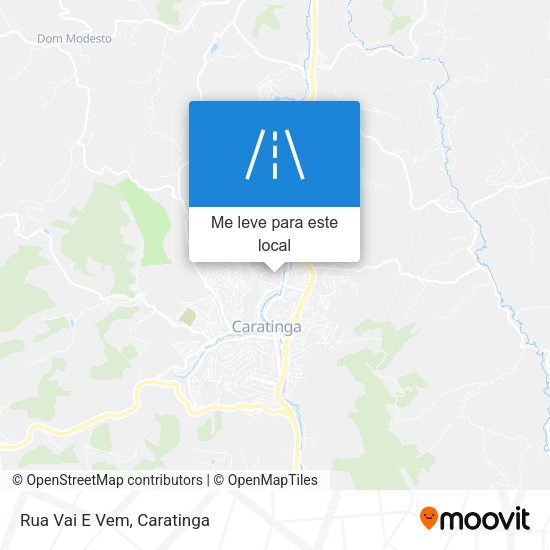 Rua Vai E Vem mapa