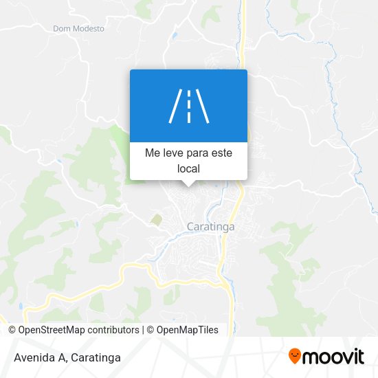 Avenida A mapa