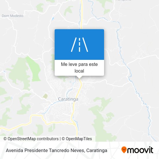 Avenida Presidente Tancredo Neves mapa