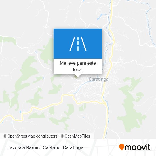 Travessa Ramiro Caetano mapa