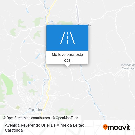 Avenida Reverendo Uriel De Almeida Leitão mapa