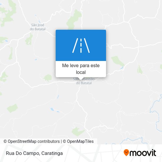 Rua Do Campo mapa
