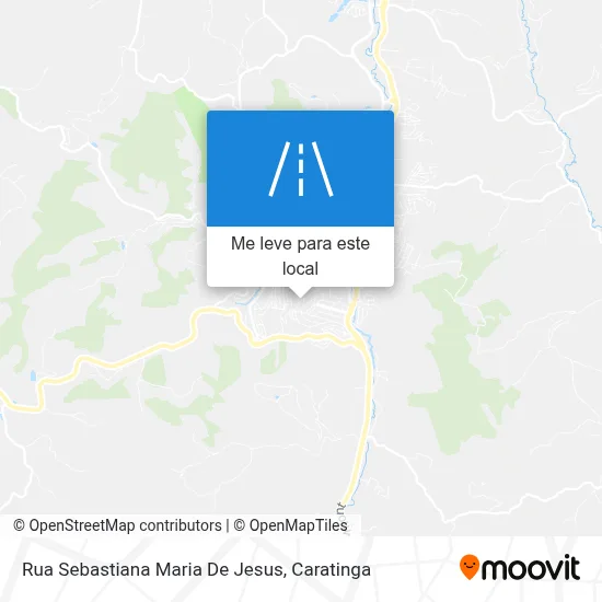 Rua Sebastiana Maria De Jesus mapa