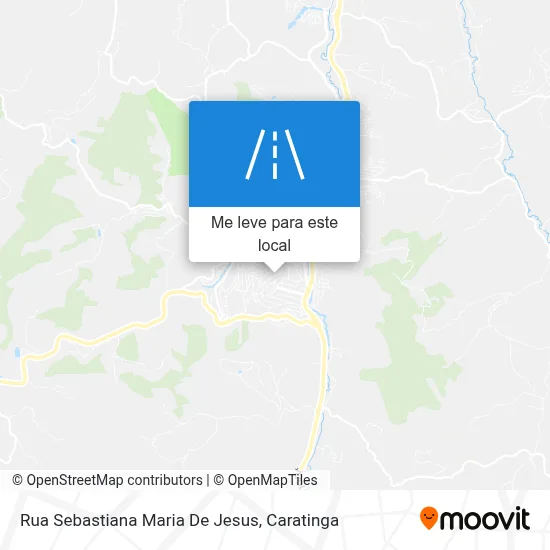 Rua Sebastiana Maria De Jesus mapa