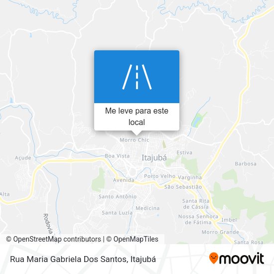 Rua Maria Gabriela Dos Santos mapa