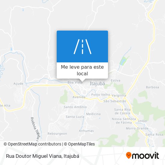 Rua Doutor Miguel Viana mapa