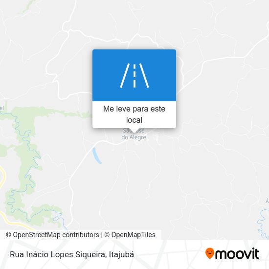 Rua Inácio Lopes Siqueira mapa