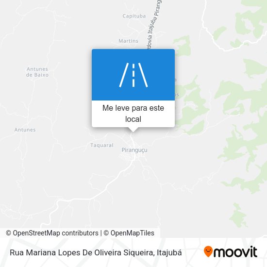 Rua Mariana Lopes De Oliveira Siqueira mapa