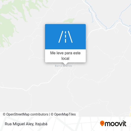 Rua Miguel Aley mapa
