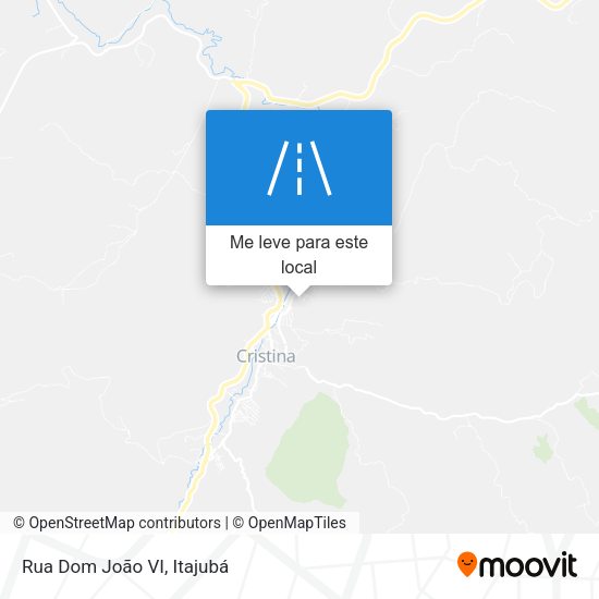 Rua Dom João VI mapa
