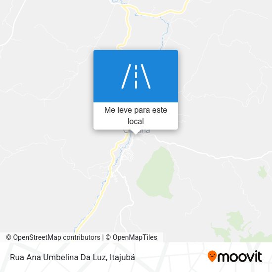Rua Ana Umbelina Da Luz mapa