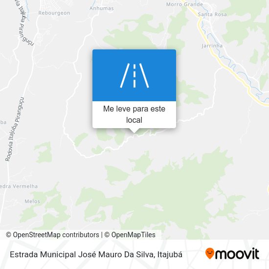 Estrada Municipal José Mauro Da Silva mapa