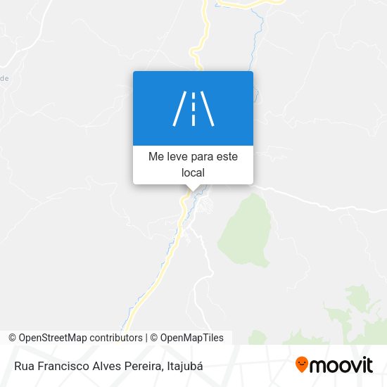 Rua Francisco Alves Pereira mapa