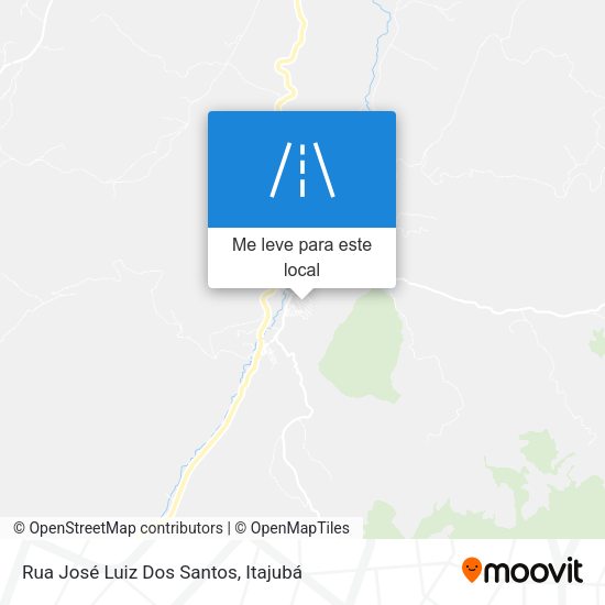 Rua José Luiz Dos Santos mapa