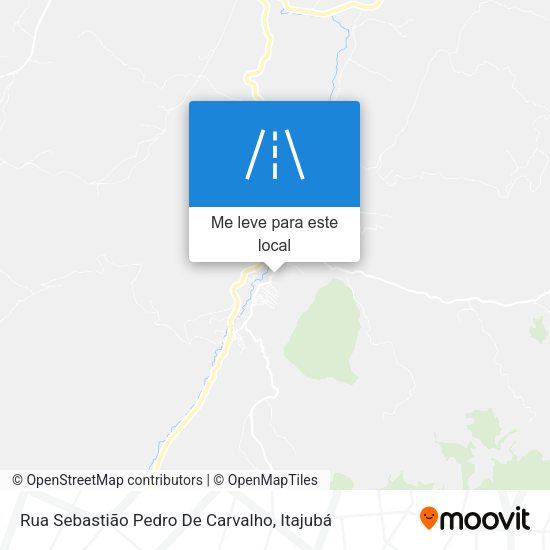 Rua Sebastião Pedro De Carvalho mapa