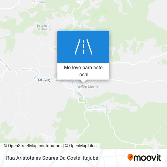 Rua Aristotales Soares Da Costa mapa