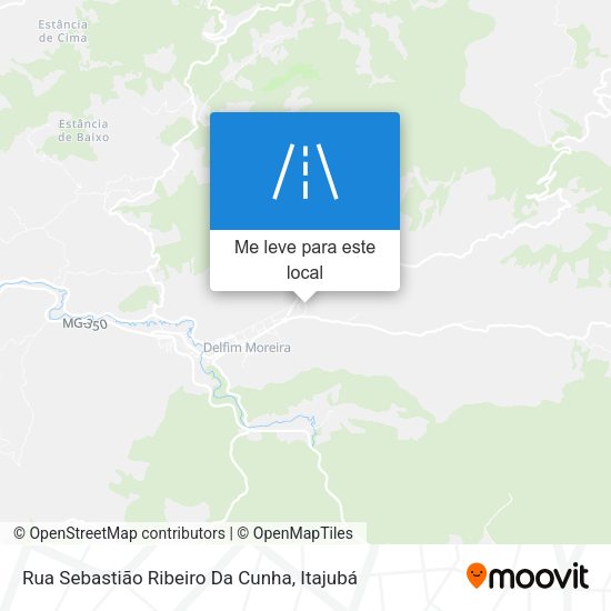 Rua Sebastião Ribeiro Da Cunha mapa
